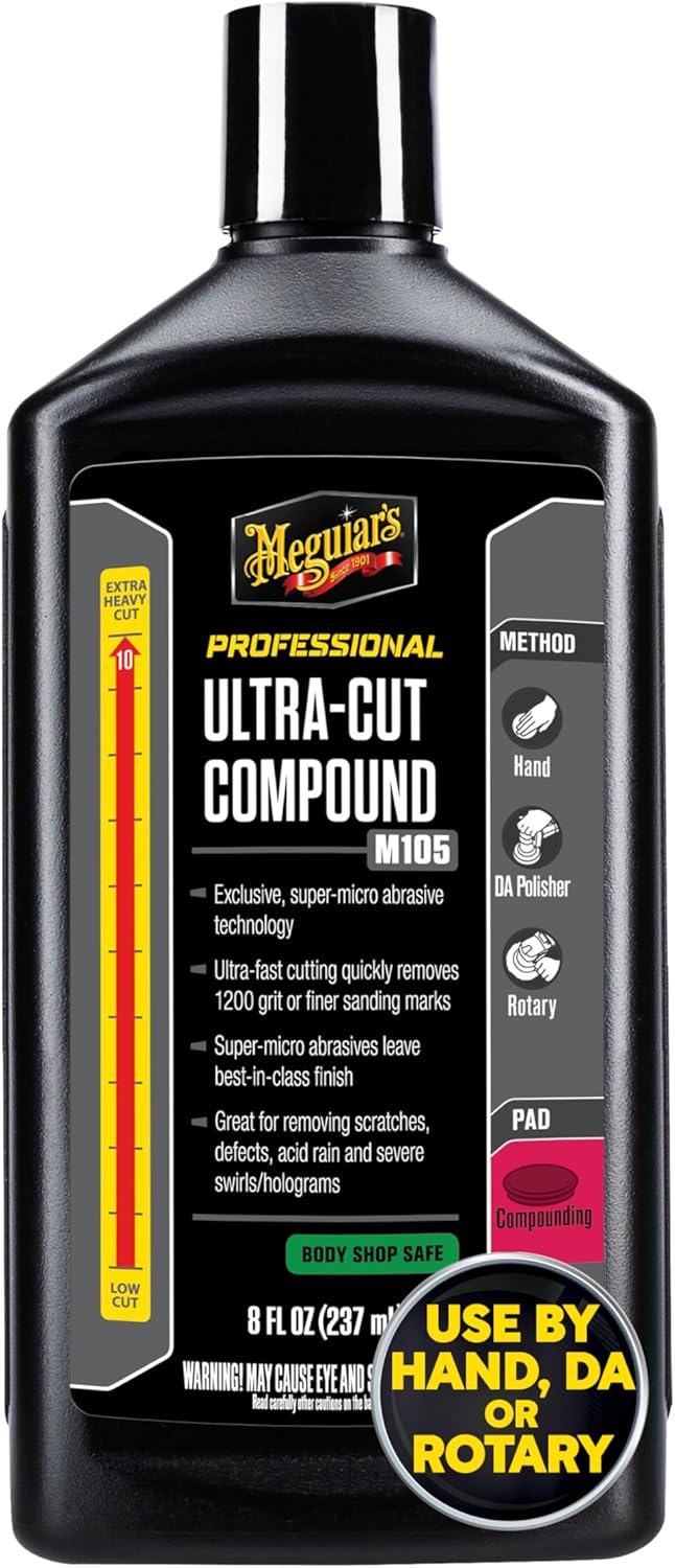 Meguiar's Mirror Glaze Ultra-Cut Compound & Ultra Finishing Polish