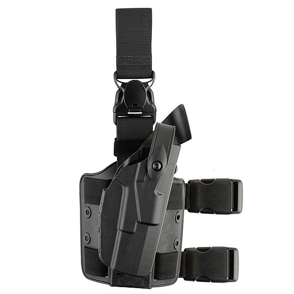SAFARILAND 7305 ALS/SLS Thigh Rig Tactical Holster with Quick-Release Leg Strap