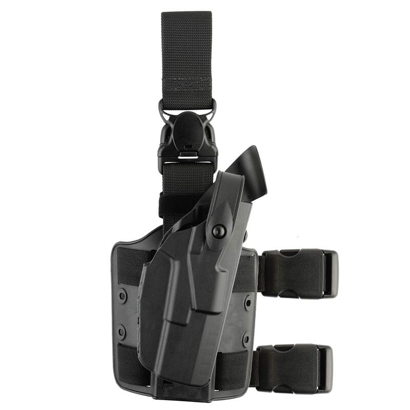 SAFARILAND 7305 ALS/SLS Thigh Rig Tactical Holster with Quick-Release Leg Strap