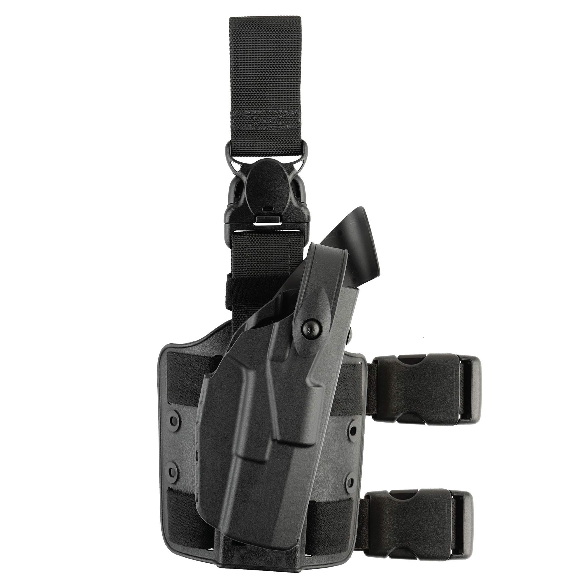SAFARILAND 7305 ALS/SLS Thigh Rig Tactical Holster with Quick-Release Leg Strap