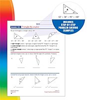 Spectrum Grades 6-8 Geometry Math Workbook, Mathematics Book for Kids Ages 11 to 14 Covering Geometric Shapes, Perimeter