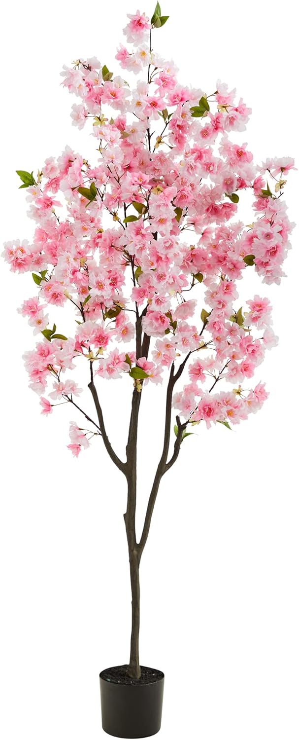 Nearly Natural 6ft. Cherry Blossom Artificial Tree