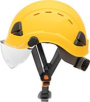 Fibre Metal Safety Helmet Vented Yellow