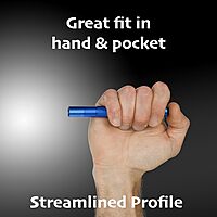 Nightstick MT-100 Mini-TAC Metal LED Flashlight