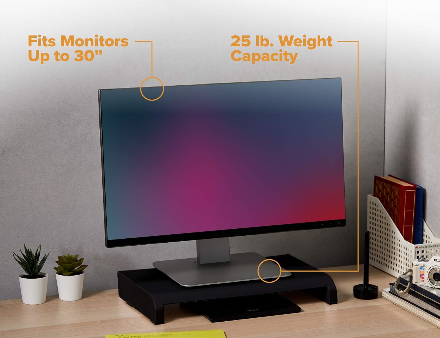 Bostitch Konnect Adjustable Monitor Stand Riser