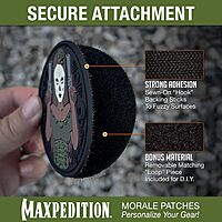MAXPEDITION Adelita Morale Patch (PVC, Hook-Back, Tactical)