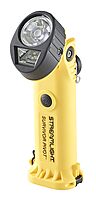 Streamlight 91826 Survivor Pivot 325-Lumen Right Angle Articulating Dual Beam Flashlight with Alkaline Batteries, Magnet and Clip, Yellow