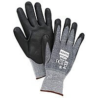 Cut Resistant Gloves, Gray/Black, L, PR
