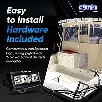 Black Oak Marine Spreader Light - Scene Optics - Pro Series 3.0