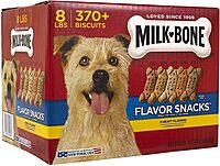 Milk-Bone Flavor Snacks Dog Biscuits, 8 lb — 370 Treats