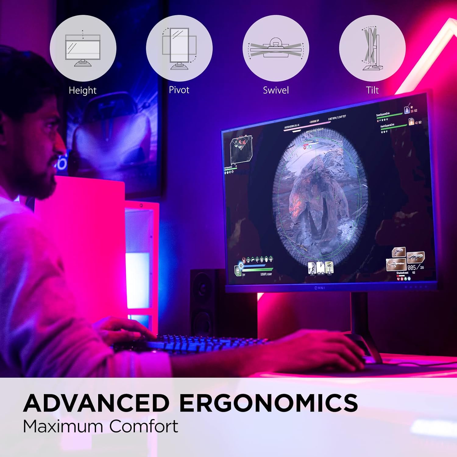 VIEWSONIC VX Series IPS 180Hz 0.5ms Gaming Monitor