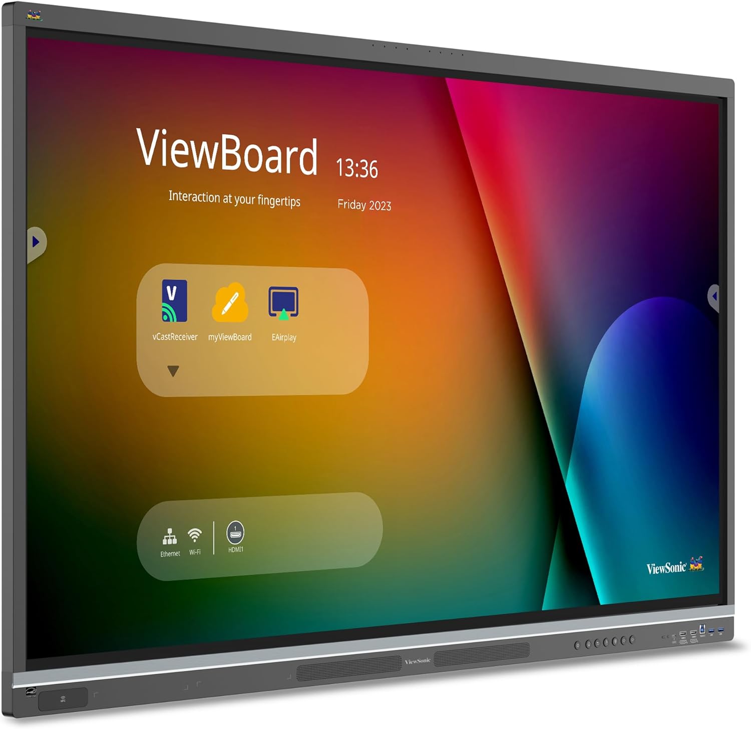 ViewSonic ViewBoard IFP Series 4K Interactive Smart Board with Android 14 EDLA and Integrated Education Software