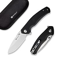 SENCUT Slashkin Folding Pocket Knife, Thumb-Stud & Flipper Opener
