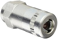 Alemite 6304-B Hydraulic Coupler, Standard Type, 1/8" Female NPTF