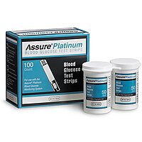 Assure Platinum Blood Glucose Test Strips 100/Box Assure Platinum Blood Glucose Test Strips 100/Box
