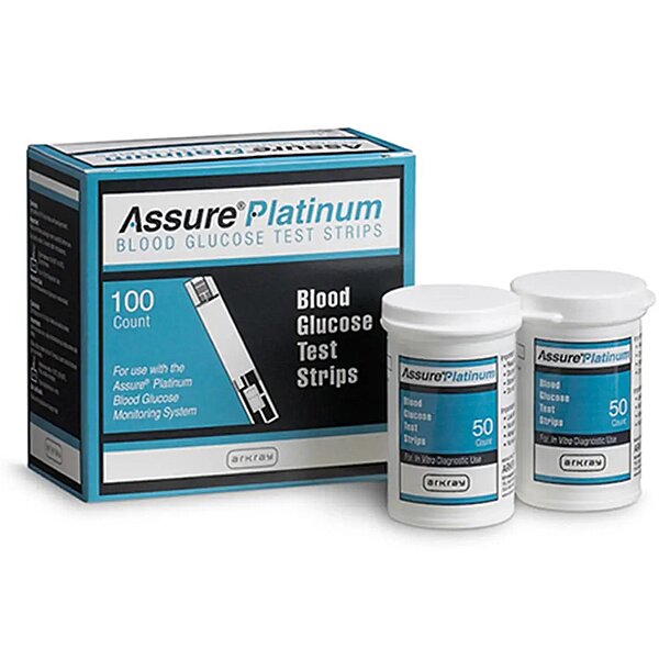 Assure Platinum Blood Glucose Test Strips 100/Box Assure Platinum Blood Glucose Test Strips 100/Box