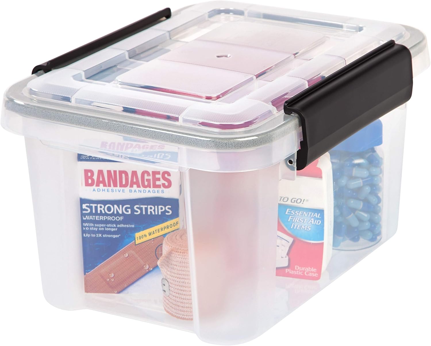 IRIS USA WEATHERPRO Weathertight Plastic Storage Box