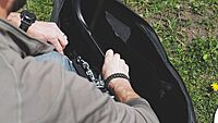 Caldwell Magnum Rifle Gong Carry Bag with Heavy Duty Construction and Inner Compartment for Outdoor, Range