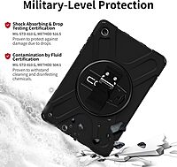 CODi Rugged Case for Samsung Galaxy Tab A9+ | 360° Protection, Drop-Test Certified, Kickstand