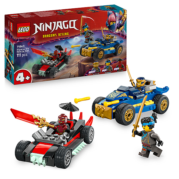 71840 Rogue vs. Drix Race Car Duel
