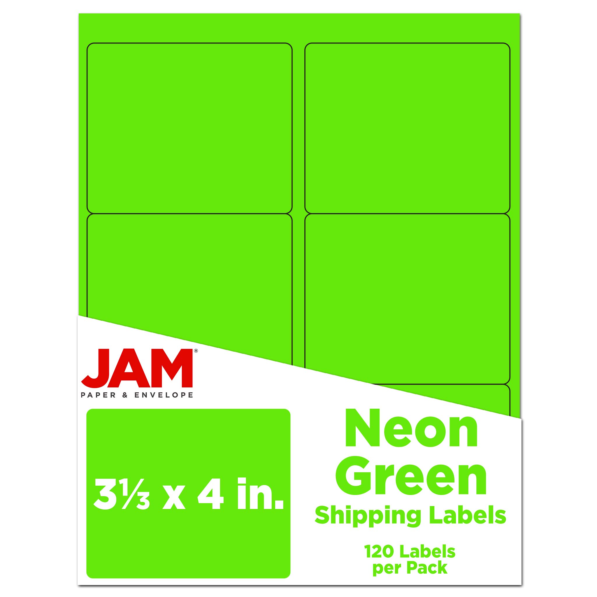 JAM PAPER Mailing Address Labels - Self-Adhesive Rectangular