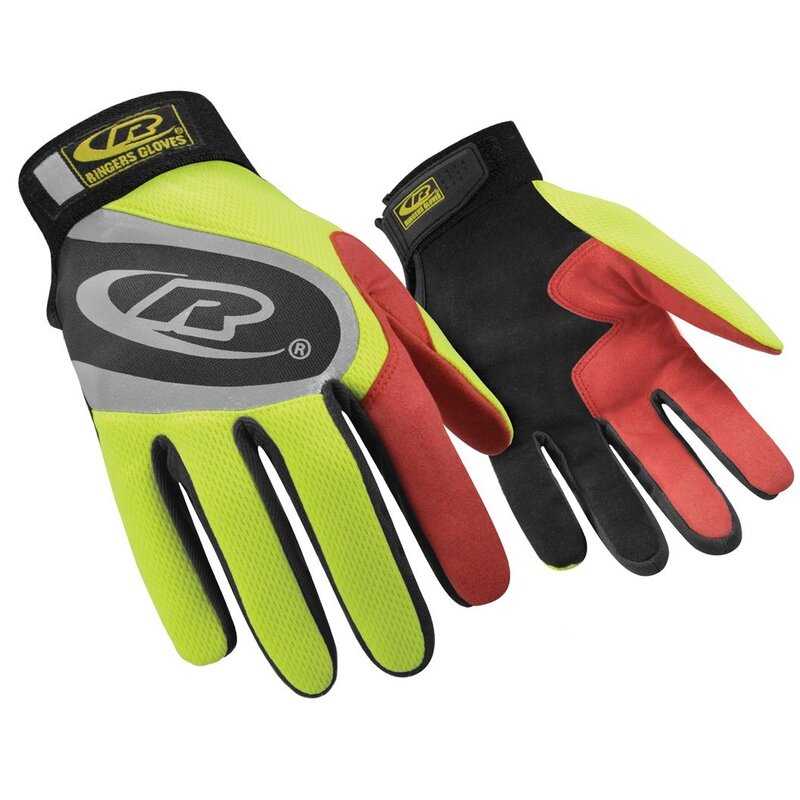 RINGERS R-138 Turbo Plus HiVis Mechanics Gloves