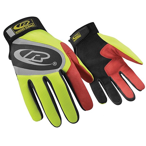 RINGERS R-138 Turbo Plus HiVis Mechanics Gloves