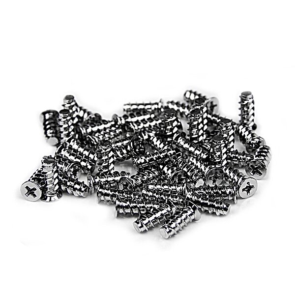 StarTech.com Mounting PC Case Fan Screws - 50 Pack - Screw - Phillips - Silver - 50 / Pack - TAA Compliant