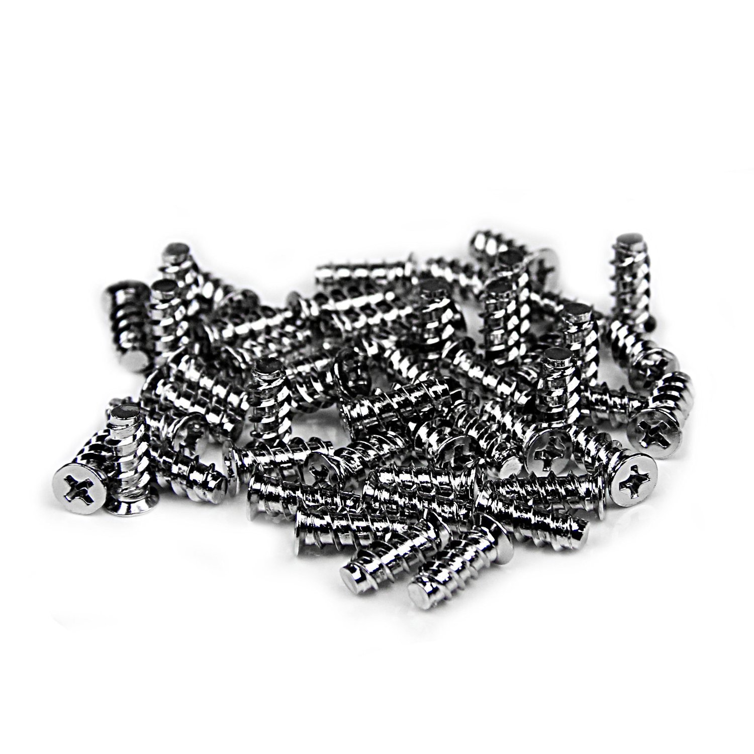 StarTech.com Mounting PC Case Fan Screws - 50 Pack - Screw - Phillips - Silver - 50 / Pack - TAA Compliant