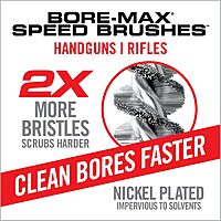 Real Avid Bore-Max Speed Brush Multi-Cal Pack - 10 Cleaning Brushes for Gun Cleaning