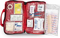 PhysiciansCare Soft-Sided First Aid Kit, Blue, 195 Pieces