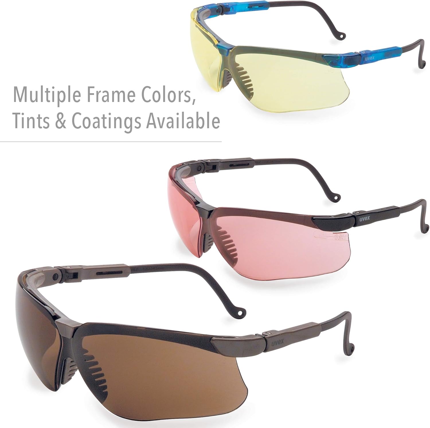 UVEX Genesis Safety Glasses with Uvextreme Anti-fog Coating