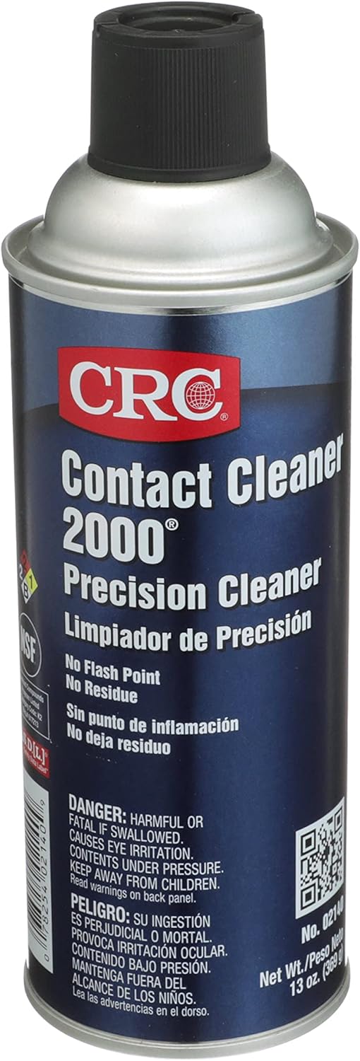 CRC Contact Cleaner 2000 Precision Cleaner 02140 – 13 Wt. Oz., Aerosol Electrical Cleaner for Electronic Cleaning
