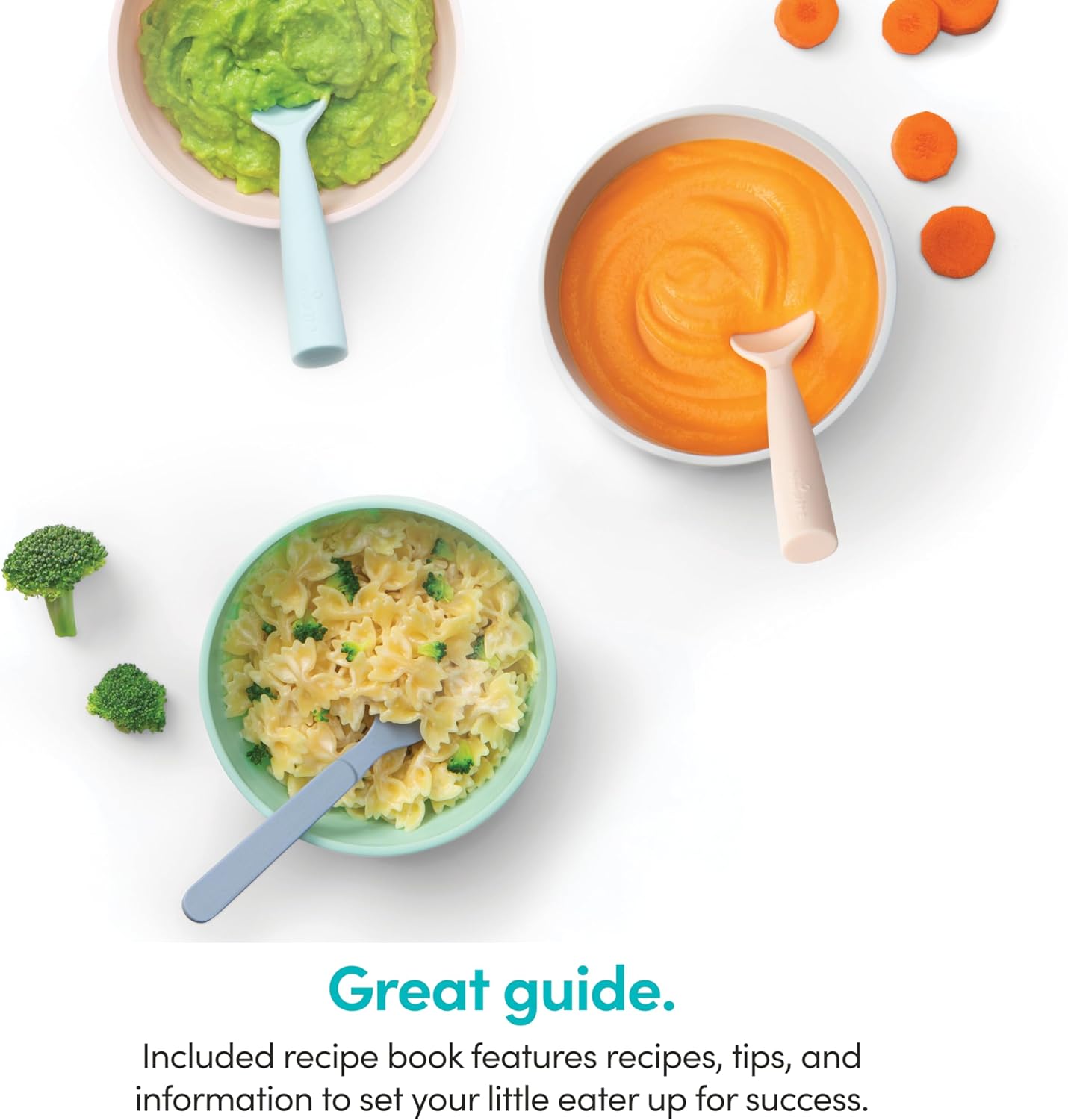 NutriBullet NBY-50100 Baby Complete Food-Making System, 32-Oz, White, Blue, Clear 32-oz.