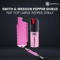 Smith & Wesson Pepper Shield Keychain Quick-Release Pepper Spray for Women