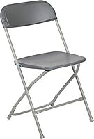 Flash Furniture Hercules Series Commercial-Grade Plastic Folding Chair - 650LB Weight Capacity