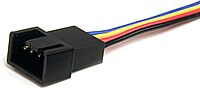 StarTech.com Fan Power Splitter Cable - 3-pin & 4-pin (Internal)