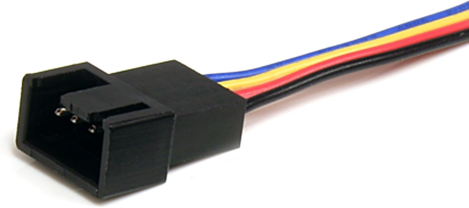 StarTech.com Fan Power Splitter Cable - 3-pin & 4-pin (Internal)