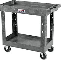 JET 34" x 17" Utility Service Cart, 550 Lbs. Capacity (Model PUC-3417)