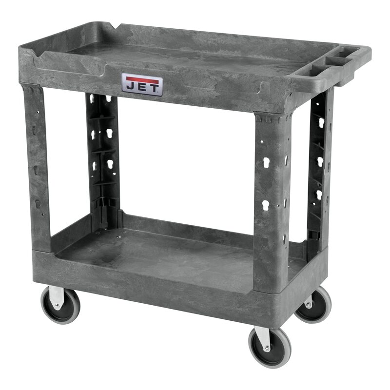 JET 34" x 17" Utility Service Cart, 550 Lbs. Capacity (Model PUC-3417)