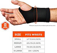 ERGODYNE ProFlex Ambidextrous Neoprene Wrist Support