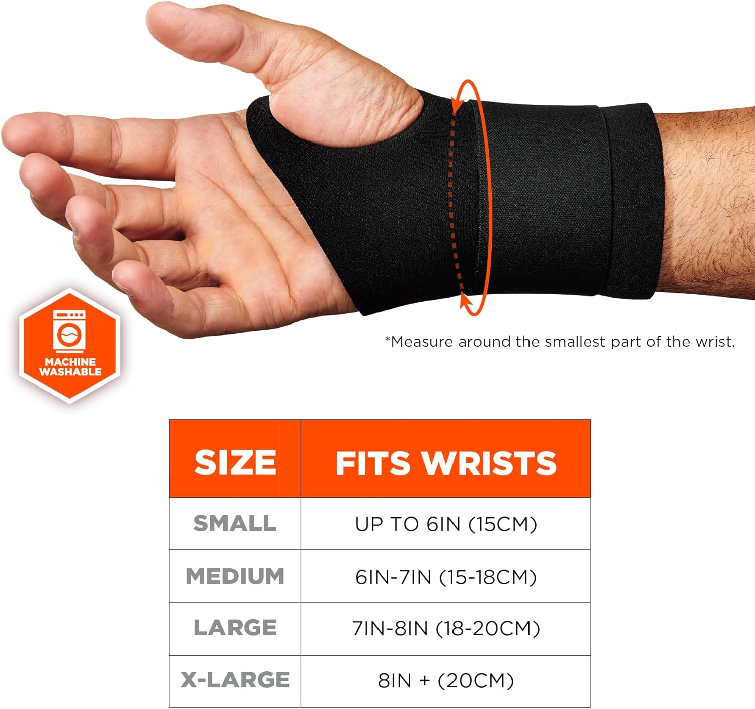 ERGODYNE ProFlex Ambidextrous Neoprene Wrist Support