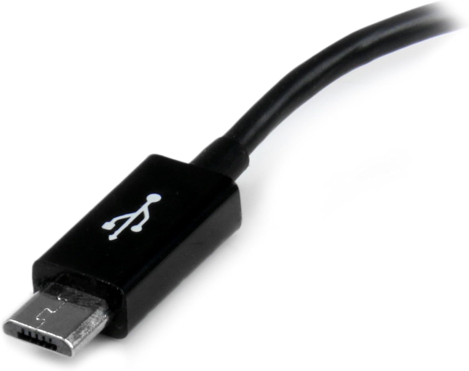 StarTech.com Micro USB On-The-Go (OTG) Adapter Cable - Micro USB Male to USB A Female