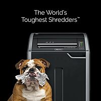 Fellowes Powershred 100% Jam Proof Continuous-Duty Strip-Cut Shredder