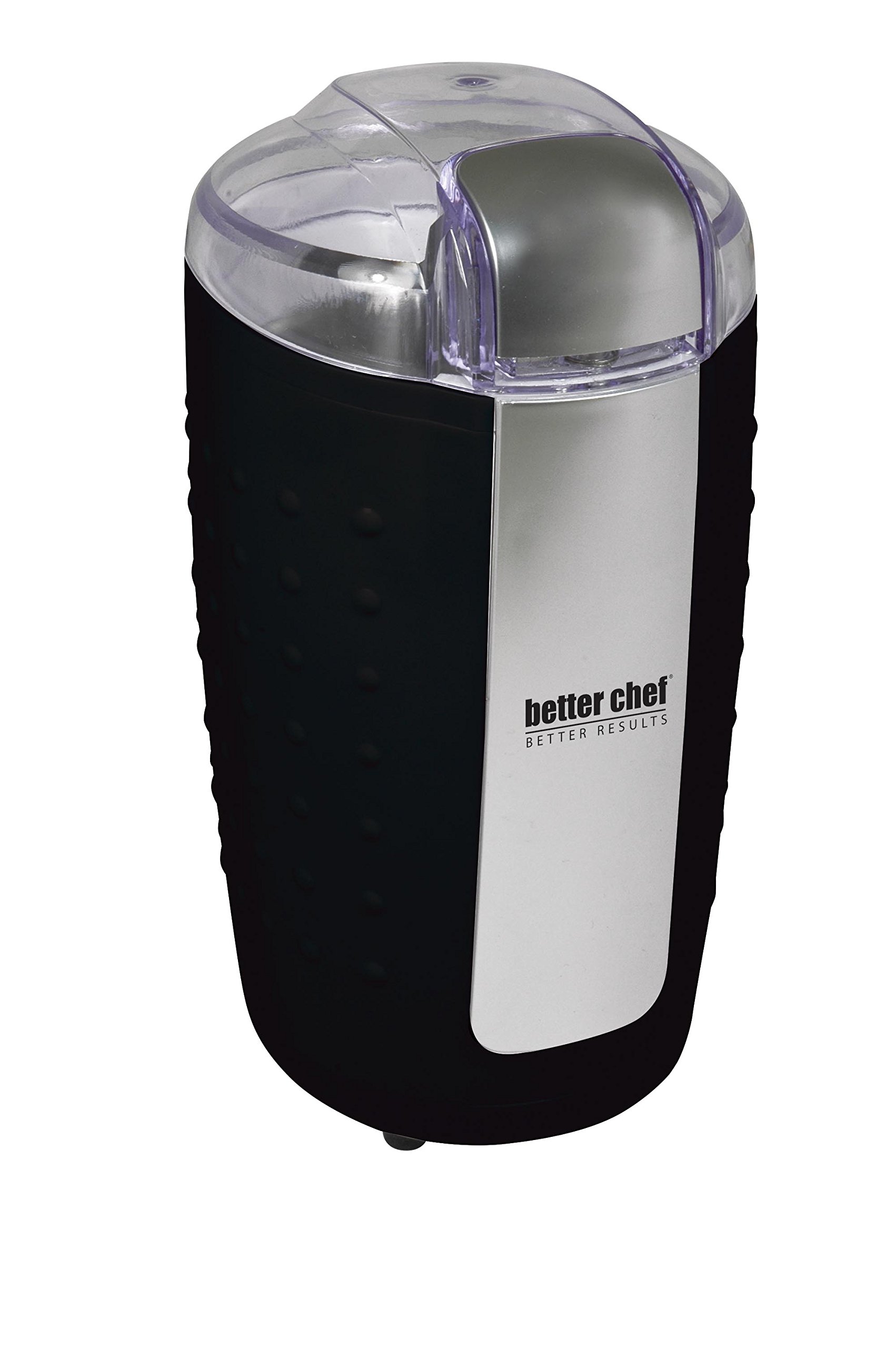 Better Chef 150-Watt Power Blade Coffee Grinder | Stainless Blade and Chamber | Grind Coffee | Nuts | Spices (Black)