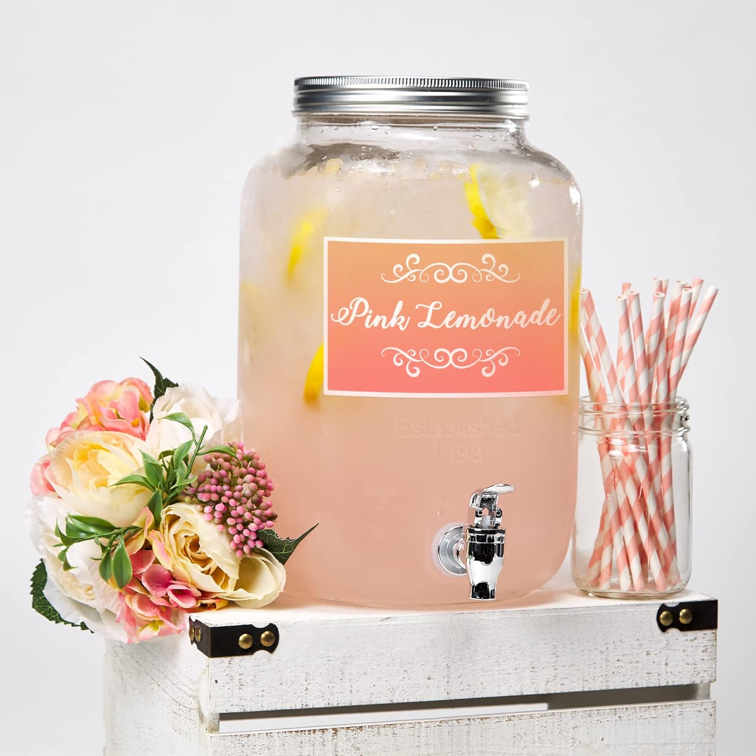 Avery Durable Waterproof Rectangle Labels, Sure Feed Technology, 5" x 8-1/8"