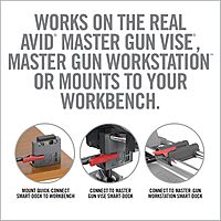 Real Avid Smart-Assist Accessory System | Includes 180 Lumen Work Light, 5-Inch Magnifying Glass and Cell Phone Holder