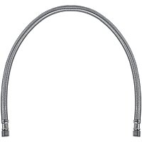 Certified Appliance Accessories Braided Stainless Steel Ice Maker Connector - 24in - Silver, Stainless Steel - IM24SS