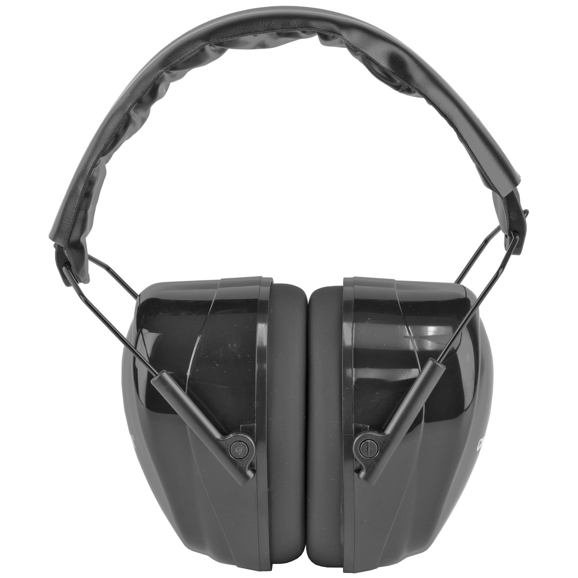 Champion Targets 42820 Passive Earmuffs, 27dB Noise Reduction Rating, Black