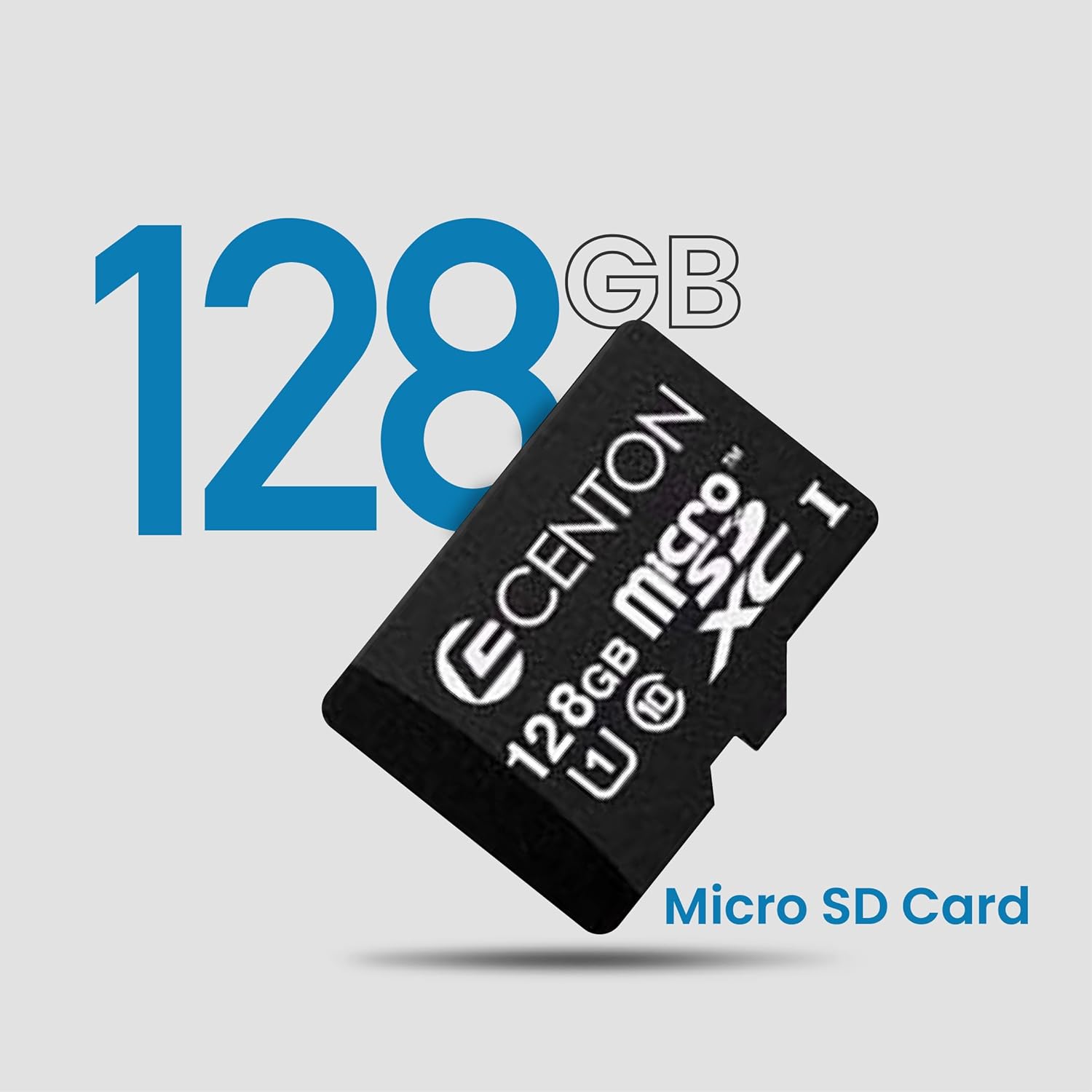 Centon Eelctronics MP Essential Micro SDXC Card, Ultimate Memory Card for Phones, Tablets, Cameras, and More, UHS1, 128GB